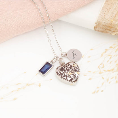 Personalised Tree of Life memorial necklace – a thoughtful tribute for baby loss or parent loss