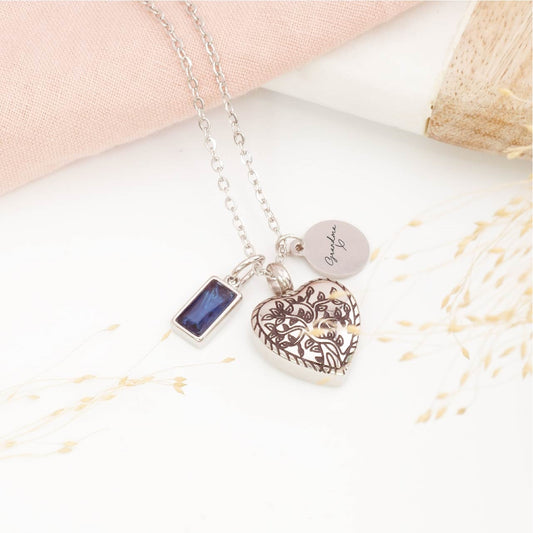 Personalised Tree of Life memorial necklace – a thoughtful tribute for baby loss or parent loss