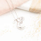 Personalised Moon necklace for pet ashes | Pet Keepsake