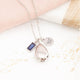 Teardrop Fingerprint Necklace | Memorial Gift
