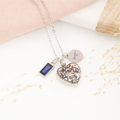 Personalised Tree of Life memorial necklace – a thoughtful tribute for baby loss or parent loss