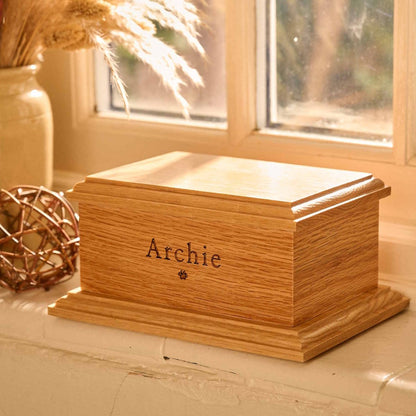 Handmade Wooden Cremation Urn For Ashes – Rosewood, Multiple Sizes, For Human Or Pet Memorials